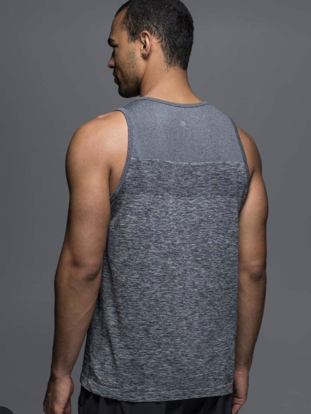 lululemon Metal Vent Tech Gray Space Dye Men's Tank Top Performance  Sz XXL